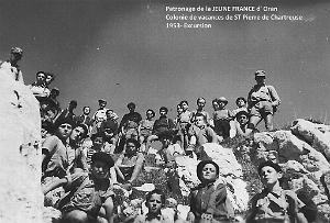 COLO JEUNE FRANCE 1953 excursion 10